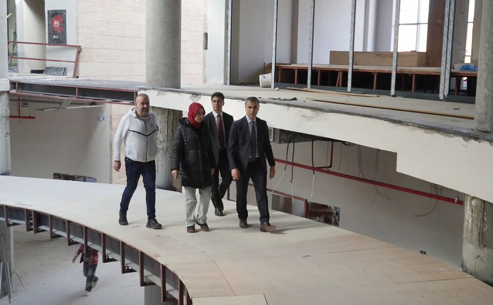 Kaymakam Duman Osmancık Kültür Merkezini inceledi