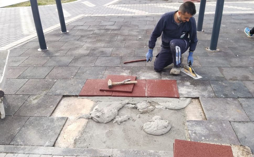 Türk Devletleri Parkı’nda bakım ve onarım çalışması