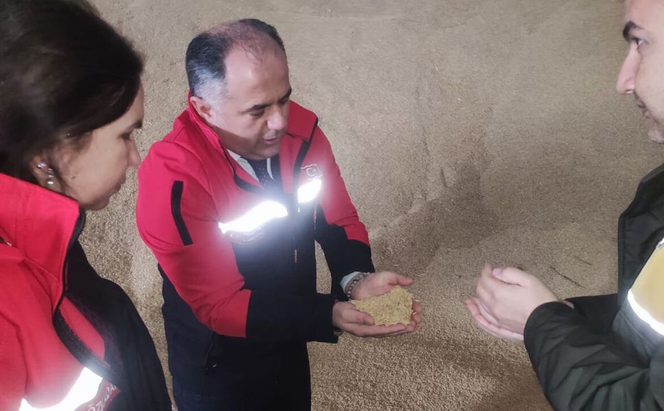 Çorum’da çeltik alımlarında yoğunluk