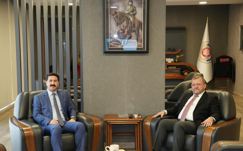 Sinan Ergüden'den TSO’ya iade-i ziyaret