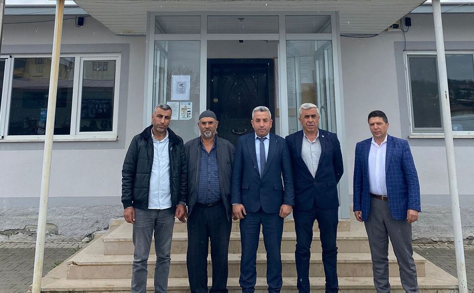 Çitli Köyü Muhtarı’ndan Süt Üreticileri Birliği’ne hayırlı olsun ziyareti