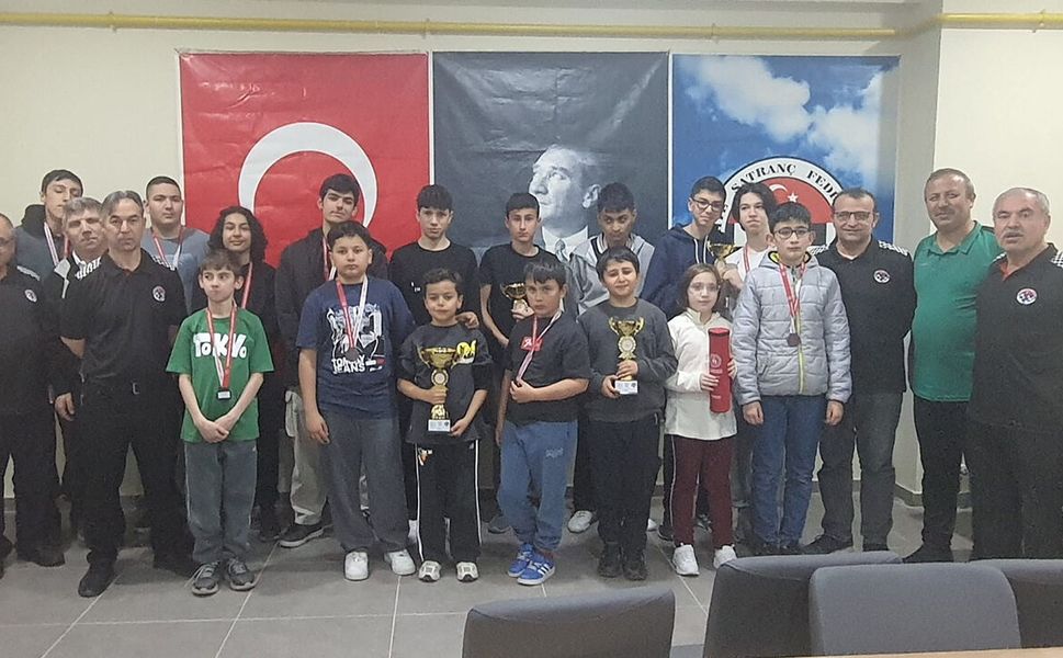 Çorum’da Gençler Satranç İl Birinciliği tamamlandı