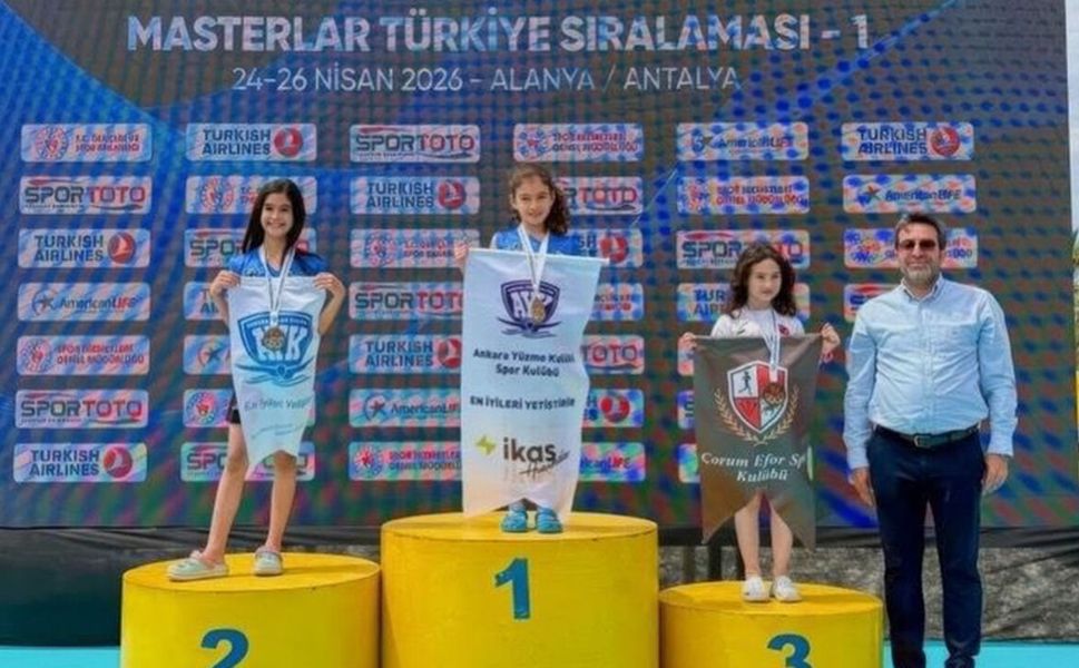 Asya Esma Çeken Türkiye üçüncüsü oldu