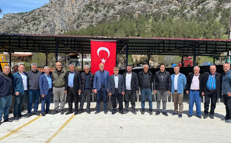 İnal Köyü’nde yağmur ve şükür duası yapıldı