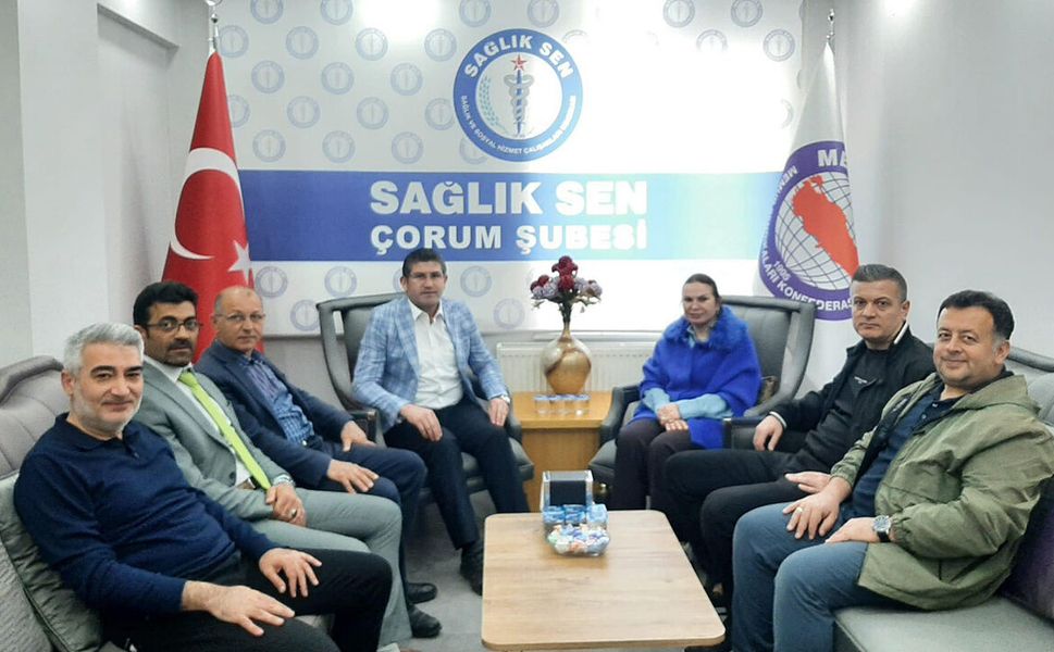 Ahmet Saatci'ye hayırlı olsun dileklerini ilettiler