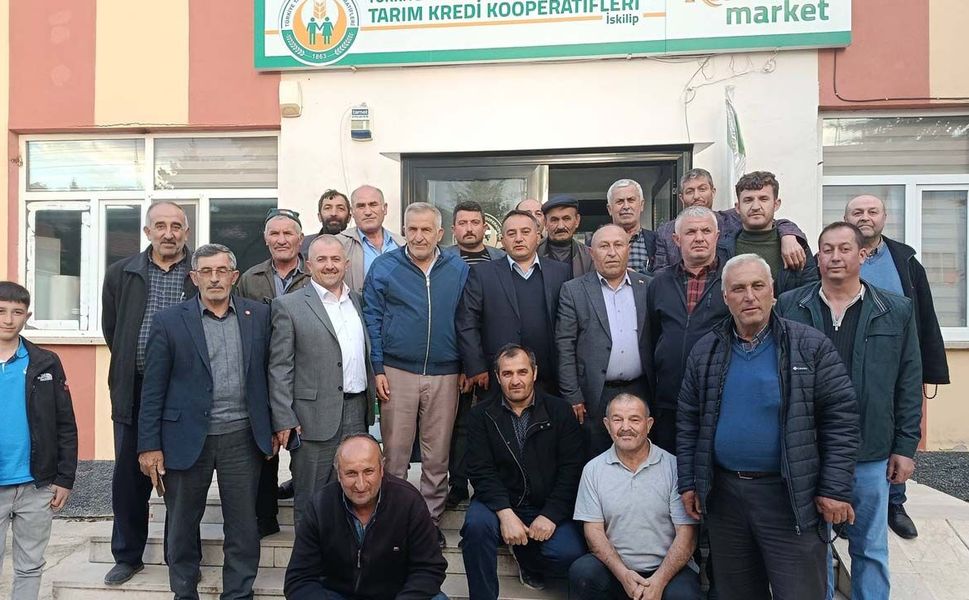 İskilip Tarım Kredi Kooperatifi’nde Sadık Özer dönemi başladı