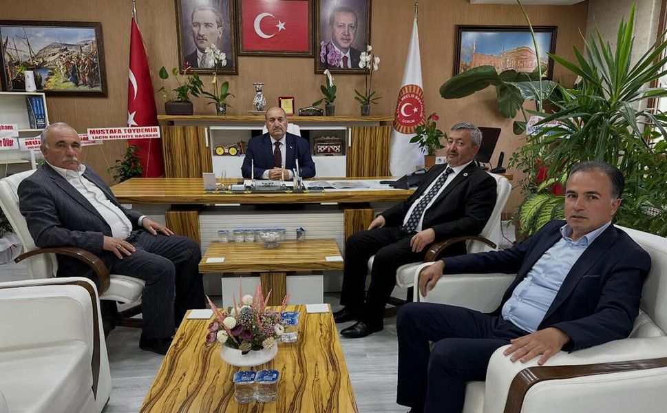 Laçin heyetinden İl Genel Meclis Başkanı Duran Bıyık’a ziyaret