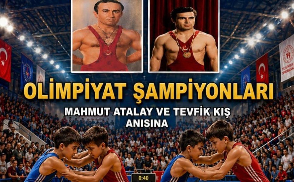 Olimpiyat şampiyonları anısına güreş heyecanı yaşanacak