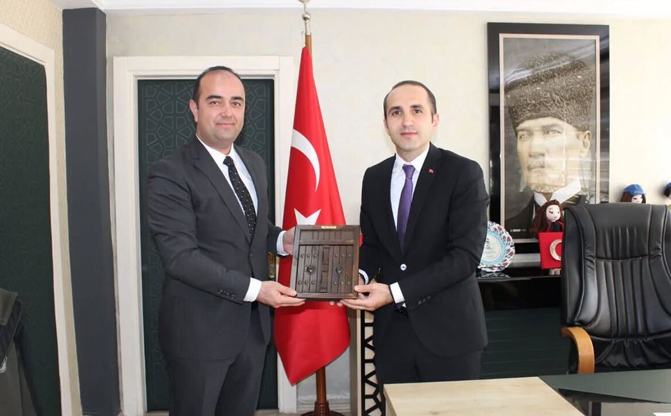 Fatih İncitmez’den Kaymakam Ramazan Polat’a ziyaret