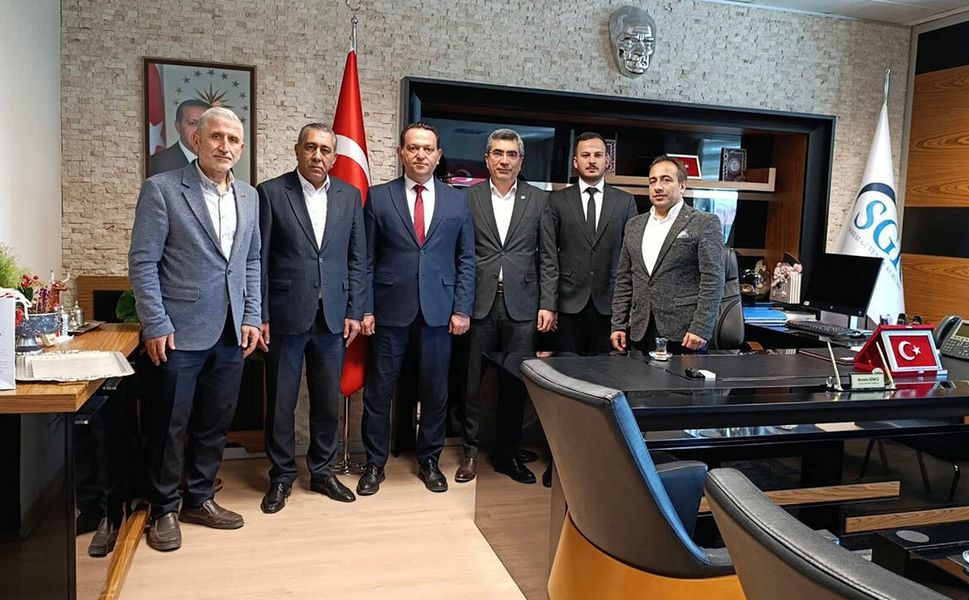 SGK İl Müdürü Mustafa Göncü’ye nezaket ziyareti