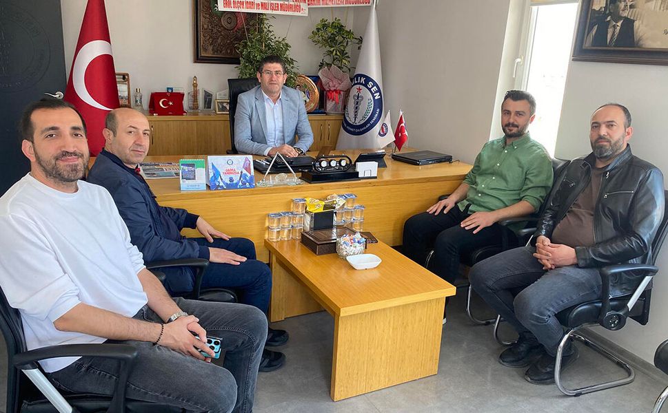 Sağlık-Sen Çorum Şubesi’ne ziyaret