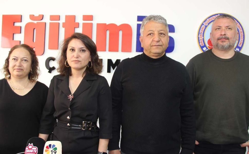 Eğitim-İş Çorum Şubesi basın mensuplarıyla istişare toplantısı düzenledi