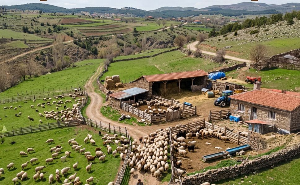 Türkiye’de hayvan varlığı arttı: Küçükbaş sayısı 60,8 milyonu geçti