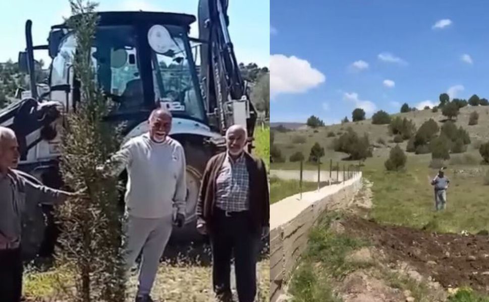 Ortaköy’de Cemevi çevresinde düzenleme çalışması başlatıldı