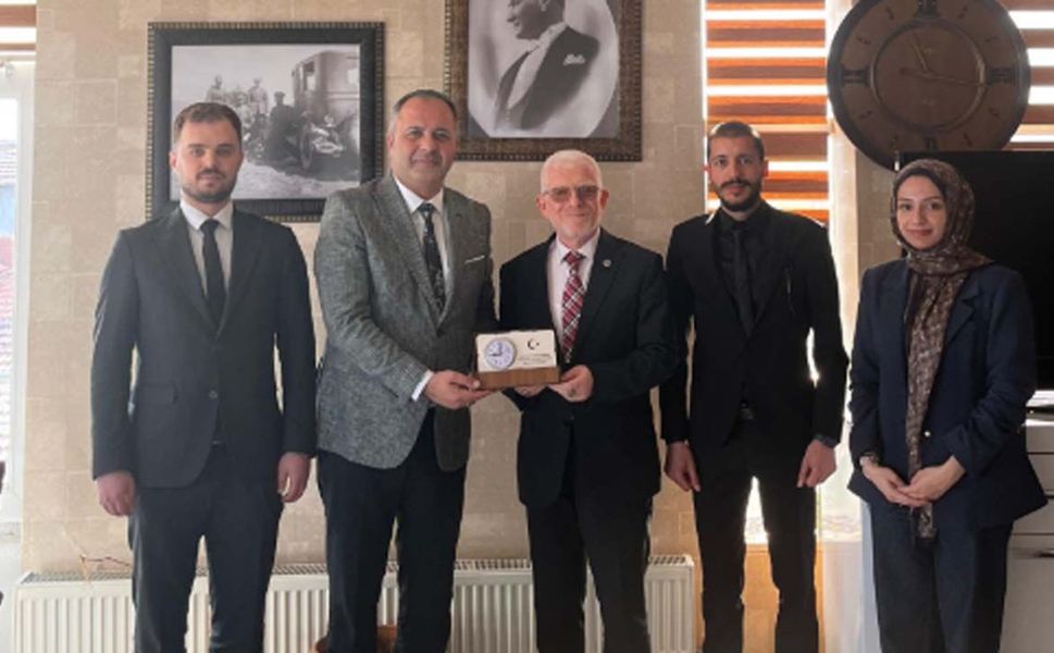 MHP heyeti, Okumuş’u ziyaret etti