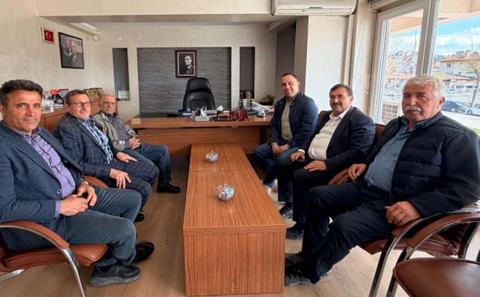 Veli Uysal ve Hüseyin Uysal’dan Ziraat Odası’na ziyaret