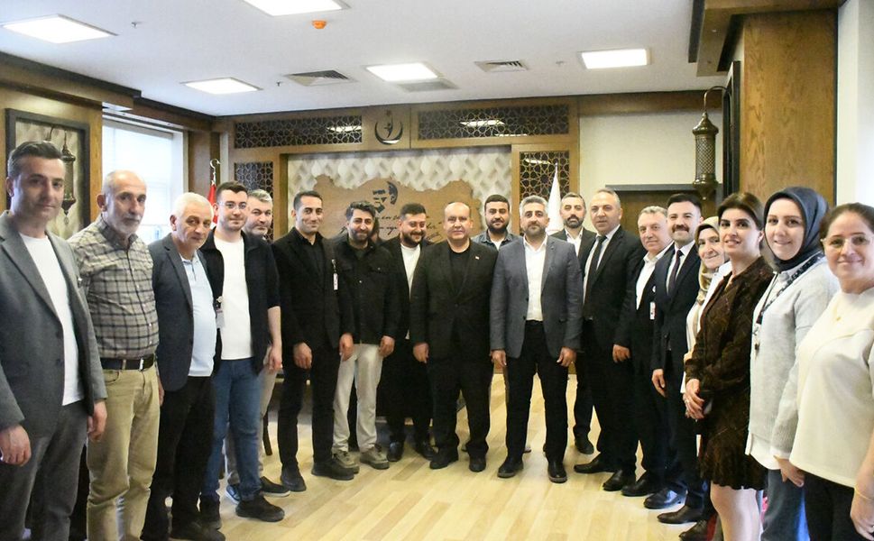 Hastanede bayramlaşma programı gerçekleştirildi