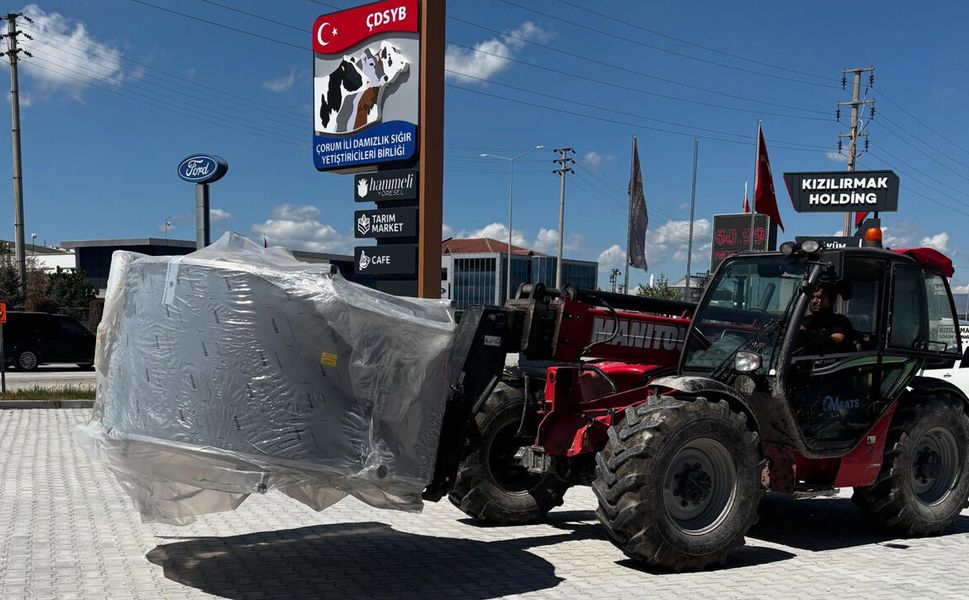 Çorum DSYB’den süt toplama merkezlerine kapasite artırımı
