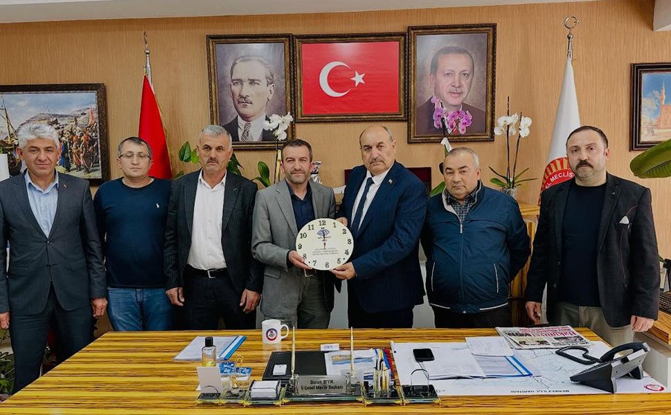 Hallıder’den Duran Bıyık’a hayırlı olsun ziyareti