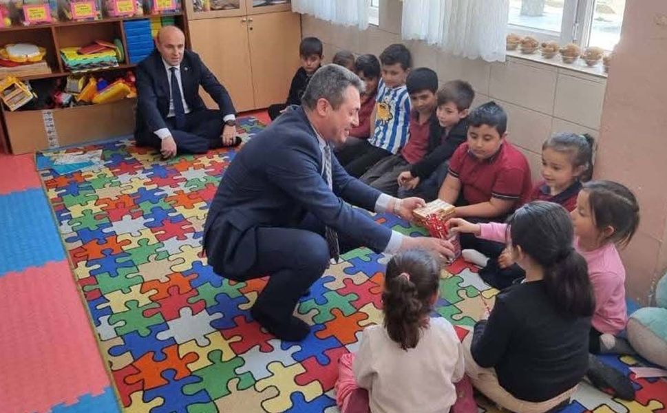 Yukarıörenseki İlkokulu’na ziyaret