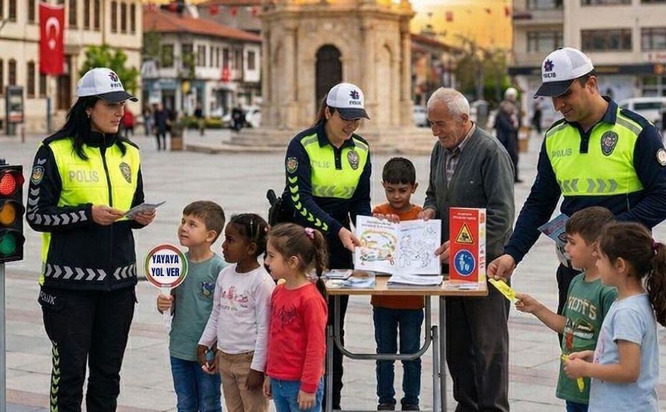 Çorum Emniyeti’nden Trafik Haftası uyarısı