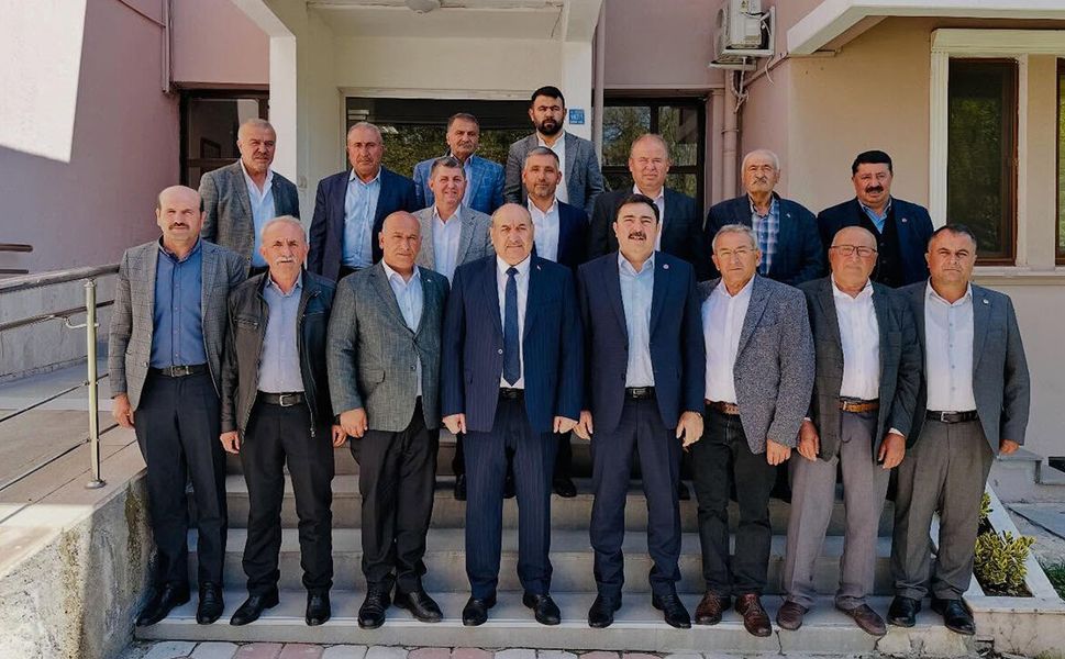 Uğurludağ heyetinden Duran Bıyık’a hayırlı olsun ziyareti