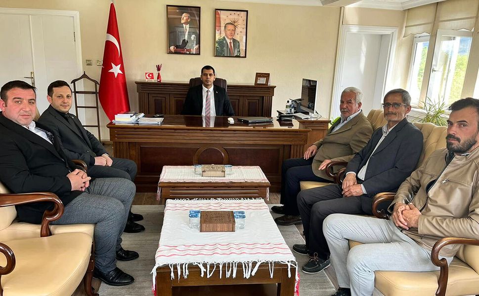 MHP Kargı teşkilatından kurum müdürlerine ziyaret