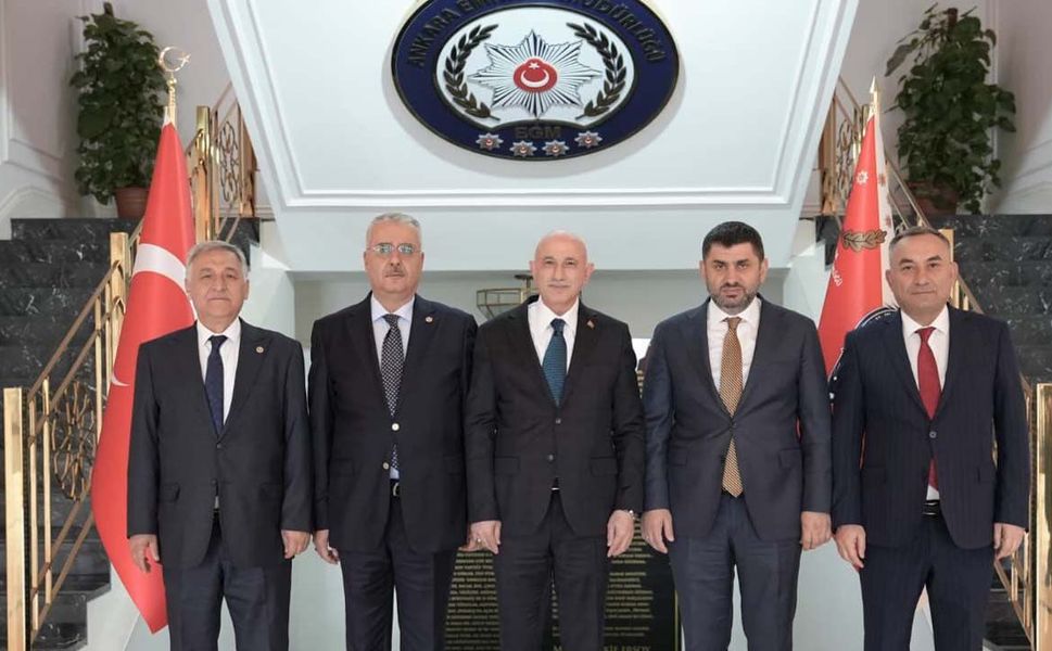 Yusuf Ahlatcı’dan Ankara Emniyet Müdürü Maksut Yüksek’e ziyaret