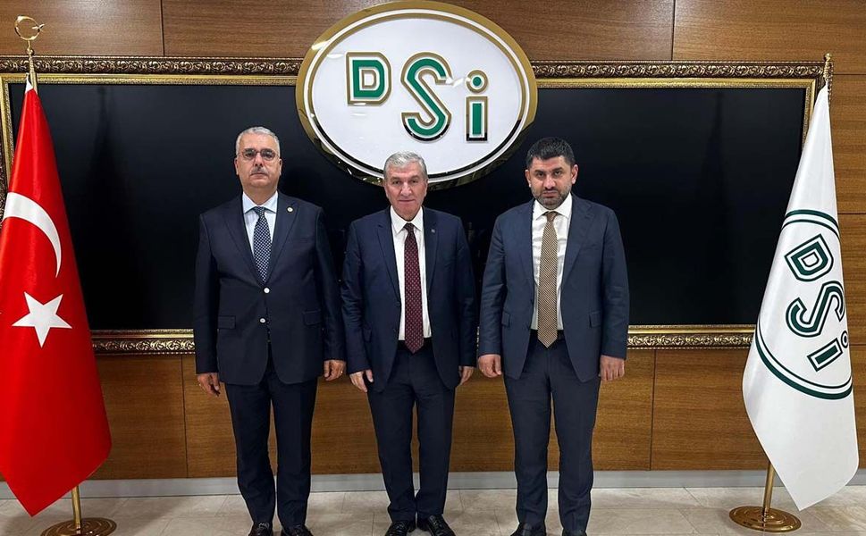 Yusuf Ahlatcı’dan DSİ Genel Müdürlüğü’ne ziyaret