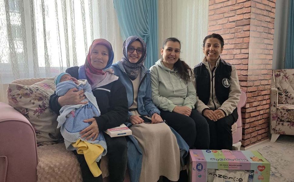 Çorum’da “Bebek Dostu Şehir” projesiyle annelere evde destek