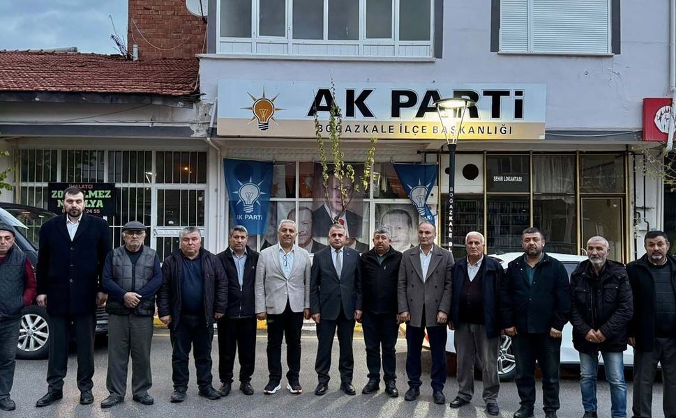 Yakup Alar’dan Boğazkale teşkilatına ziyaret