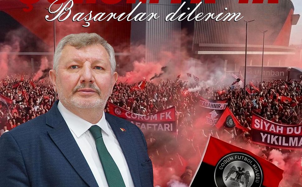 Başkan Gelgör’den Çorum FK’ya play-off desteği