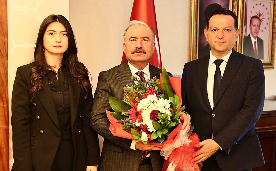 SGK heyetinden Vali Ali Çalgan’a Sosyal Güvenlik Haftası ziyareti