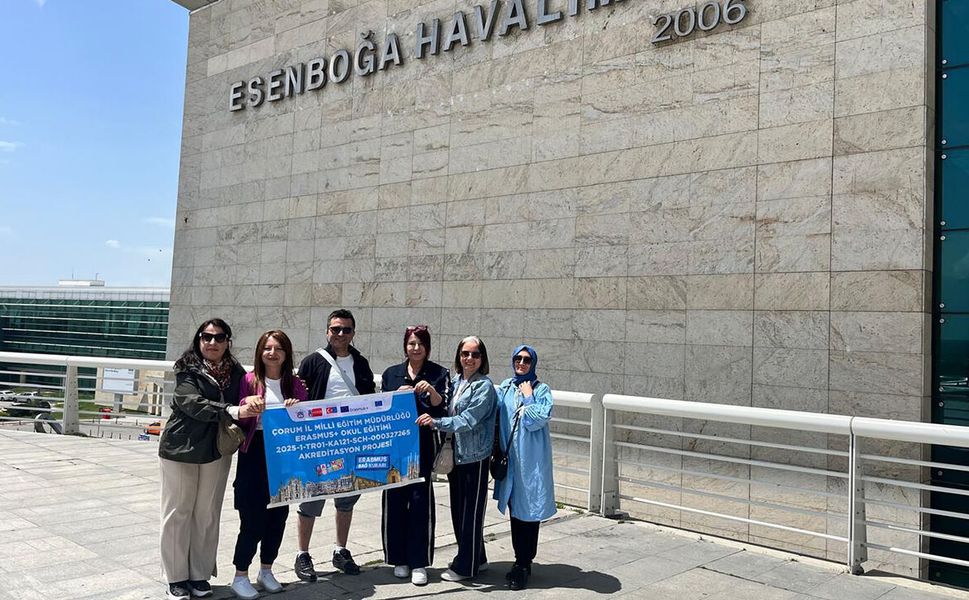 Çorumlu öğretmenler Erasmus kapsamında İtalya’da