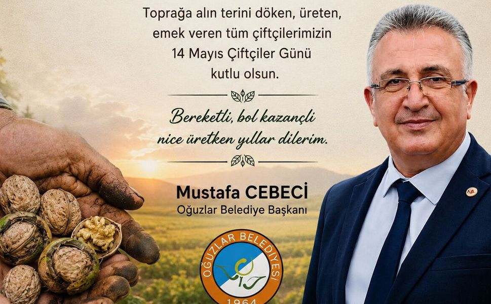 Başkan Cebeci’den Dünya Çiftçiler Günü mesajı