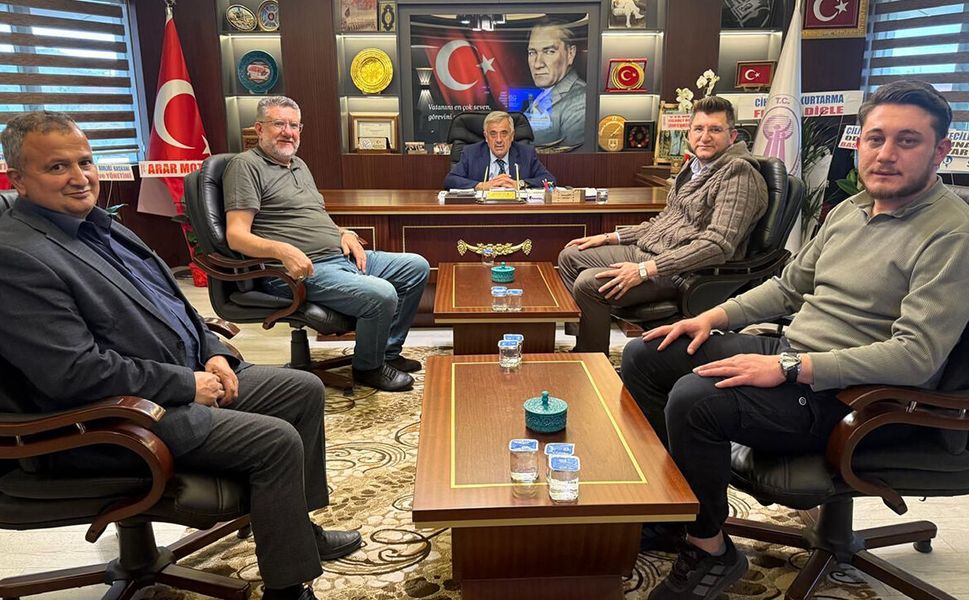 ÇESOB Başkanı Gür’e hayırlı olsun ziyareti sürüyor