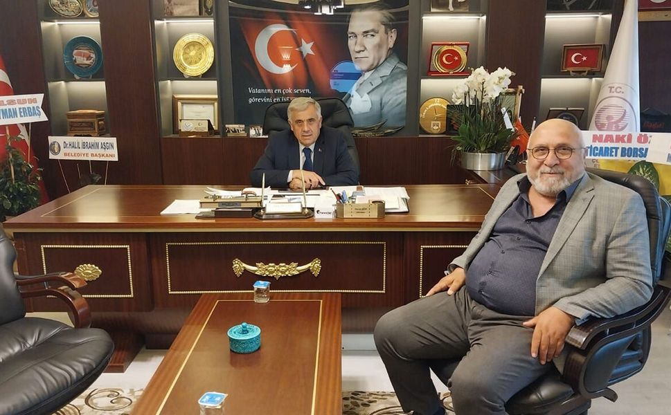 Hacı Odabaş’tan Recep Gür’e hayırlı olsun ziyareti