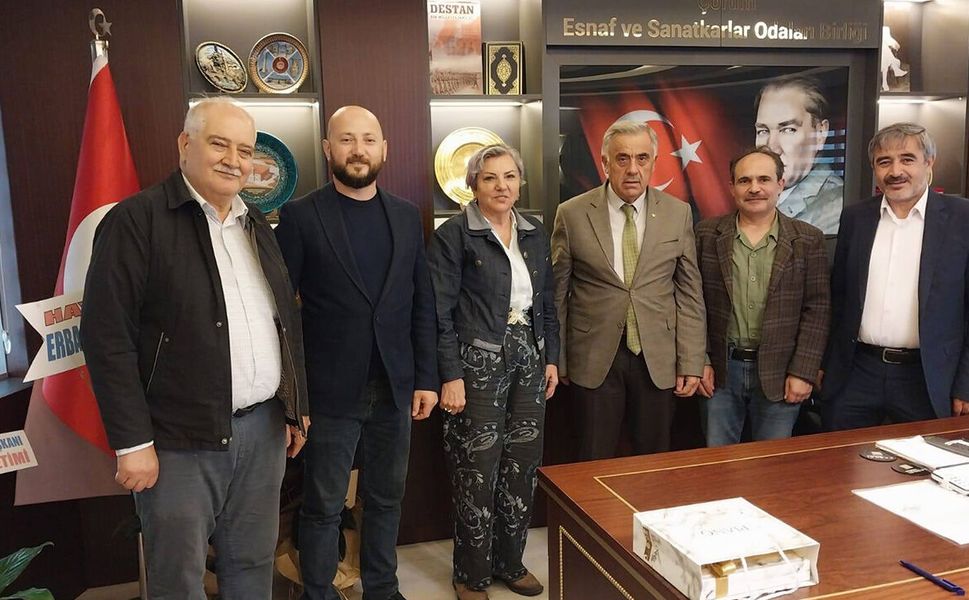 Fırıncılar ve Simitçiler Odası’ndan Başkan Gür’e ziyaret