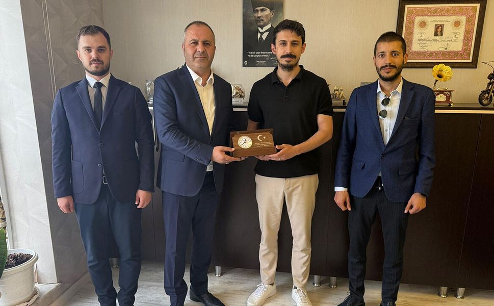 MHP Çorum teşkilatından Av. Ozan Ulu’ya ziyaret