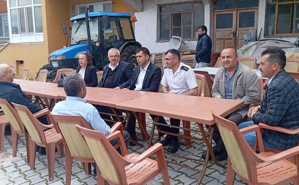 Maksutlu Köyü’nde birlik ve beraberlik için şükür duası yapıldı