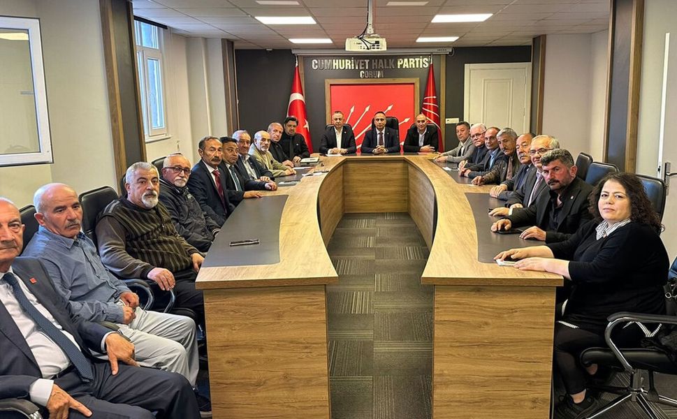 CHP Çorum’da yol haritası masaya yatırıldı