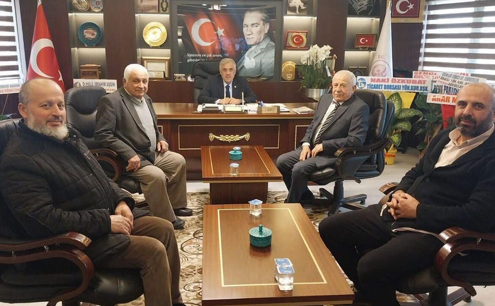 Kargı Esnaf Kefalet’ten Recep Gür’e hayırlı olsun ziyareti