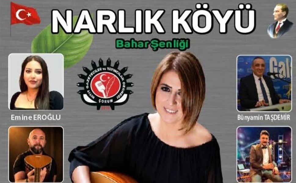 Narlık Köyü’nde bahar şenliği heyecanı! Tülay Örten Yıldız da sahnede olacak