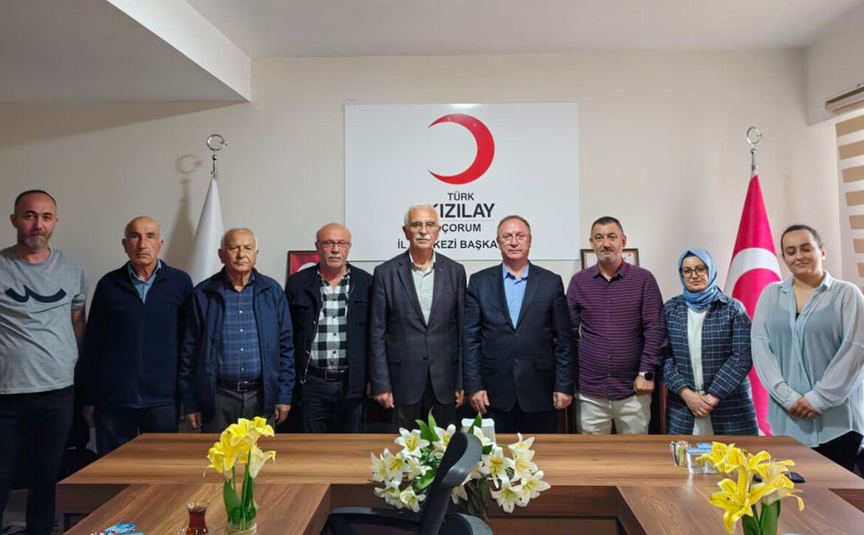 Türk Kızılay Çorum İl Merkezi’ne anlamlı ziyaret