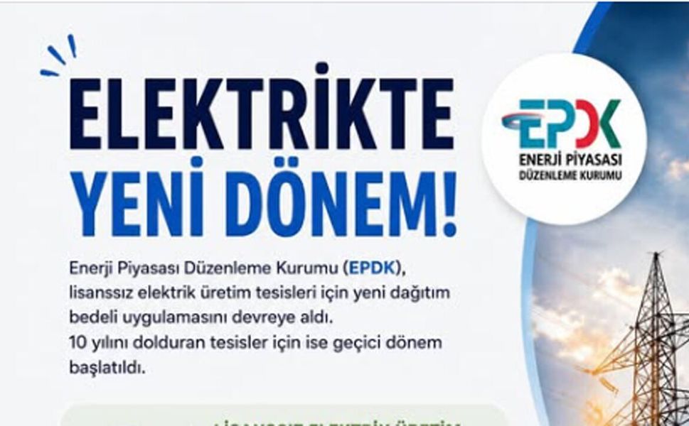 EPDK’dan lisanssız elektrik üretim tesislerine yeni düzenleme