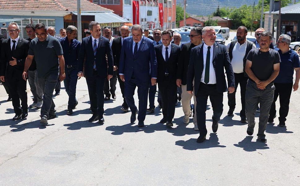 MHP heyetinden Kargı'ya geniş katılımlı ziyaret