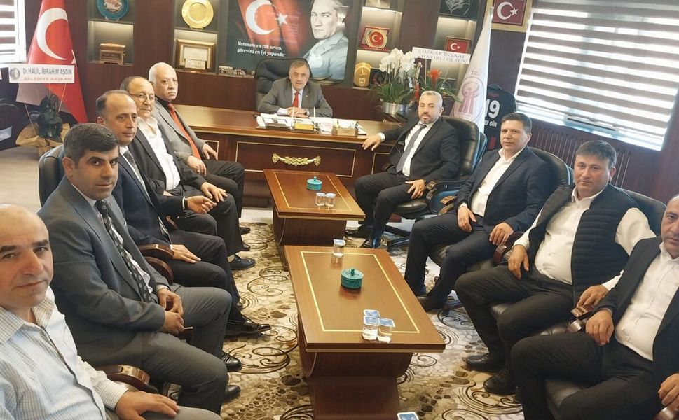 Mecitözü Süt Üreticileri Birliği'nden ÇESOB Başkanı Gür'e hayırlı olsun ziyareti