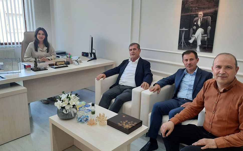 Ticaret Borsası'ndan Avukat Zazaoğlu'na hayırlı olsun ziyareti