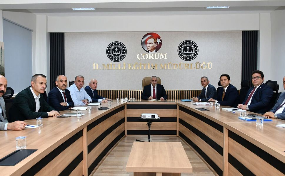 İl Milli Eğitim Müdürlüğü’nde haftalık planlama toplantısı yapıldı