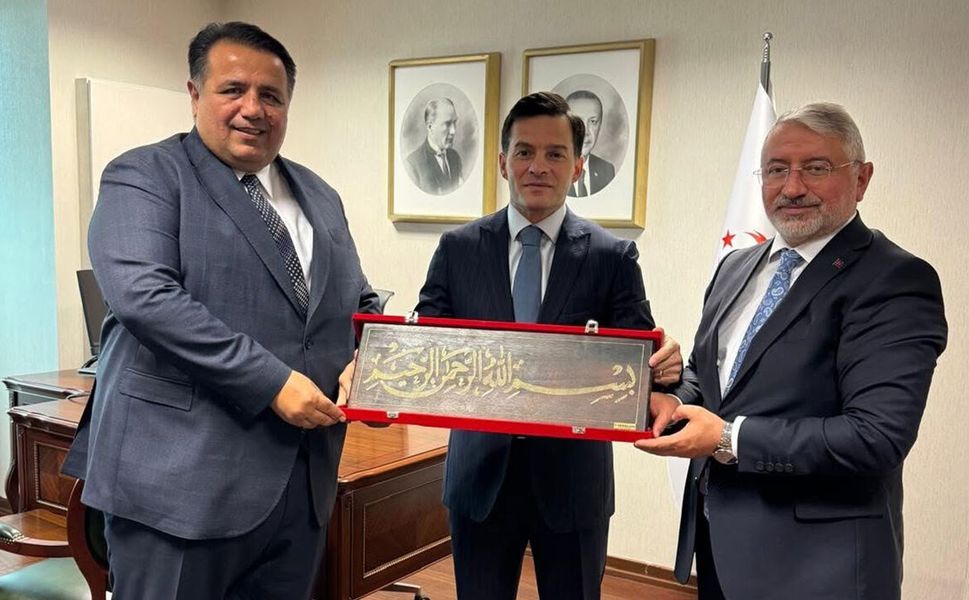 Başkan Aşgın'dan Göç İdaresi yöneticilerine hayırlı olsun ziyareti